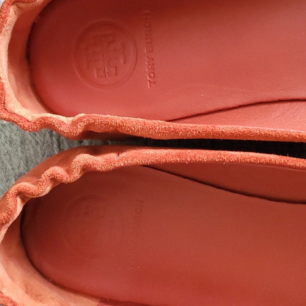TORY BURCH MINNIE TRAVEL BALLET FLAT, SUEDE - Picture 7 of 10